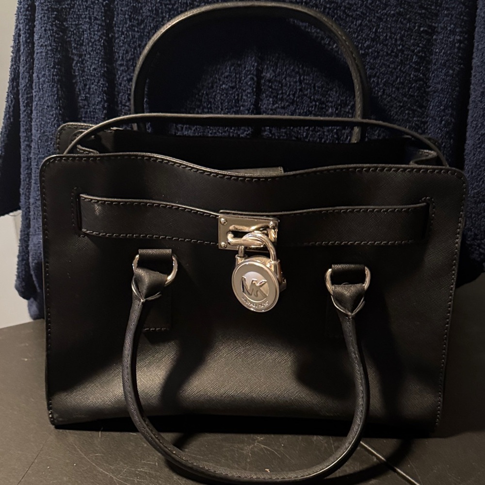 Michael Kors Black Satchel Bag